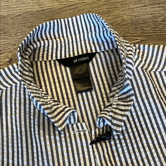 Ali Miles Striped Tunic Size L - Picture 3 of 7